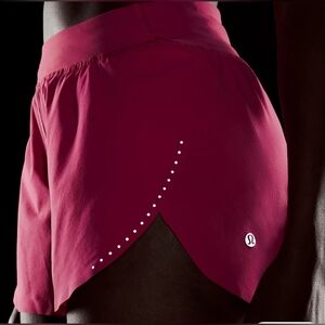 lululemon athletica Fast And Free High-rise Classic-fit Split Shorts 3" Size 2